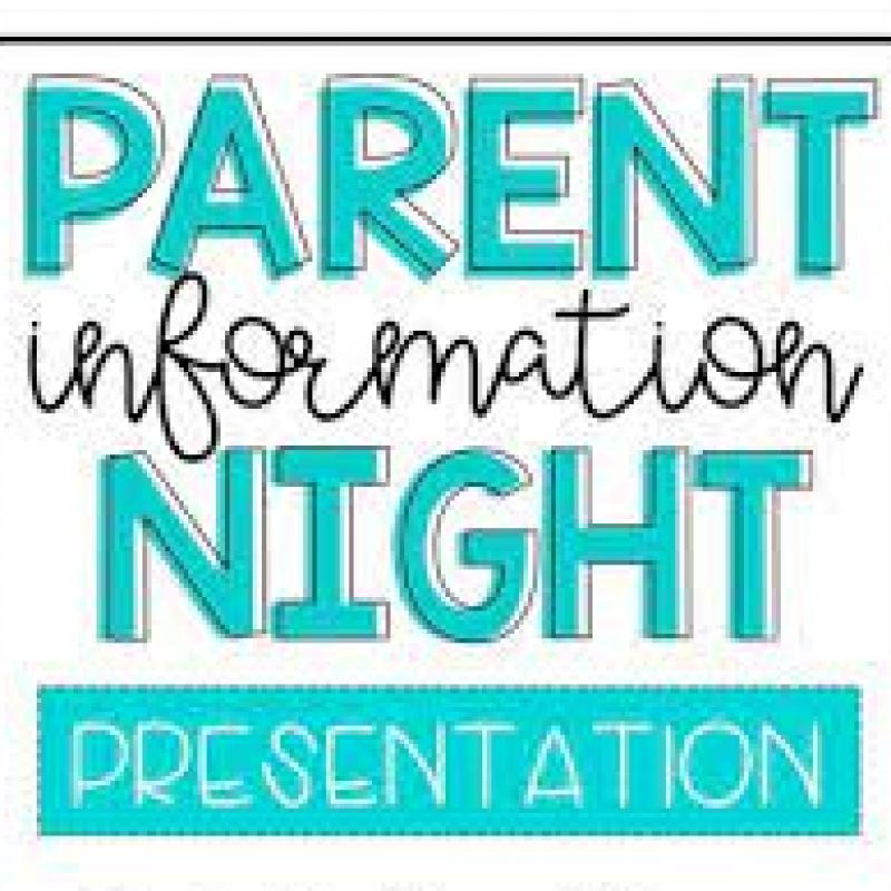 Parent Information Presentation