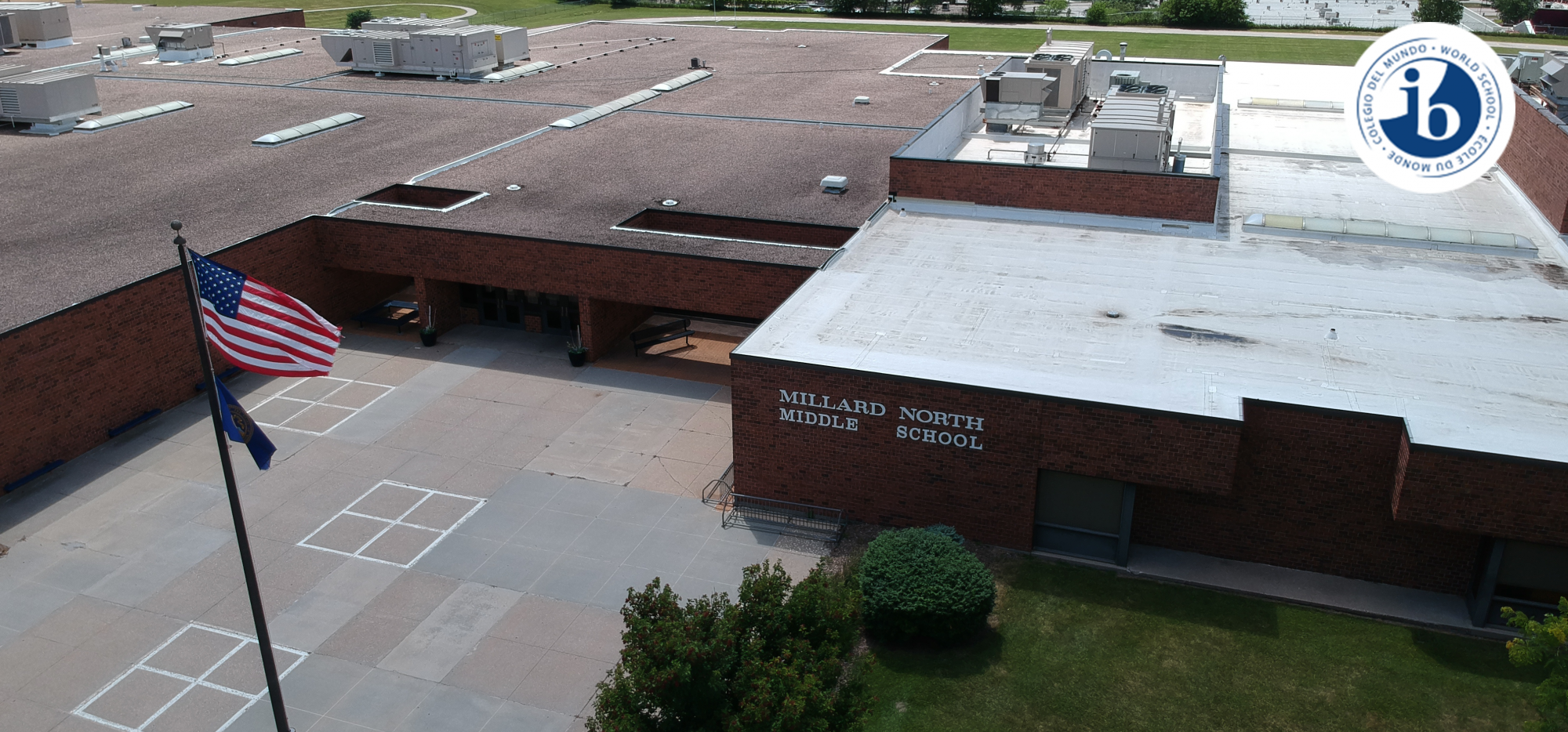 aerial picture of NMS 